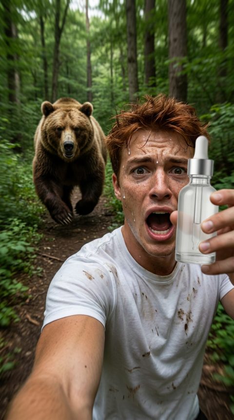 Bear Chase UGC ad example frame 1